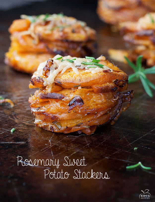 Rosemary Sweet Potato Stackers