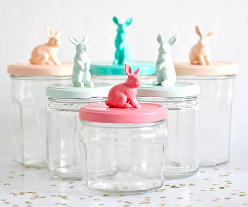 13. Bunny Jars