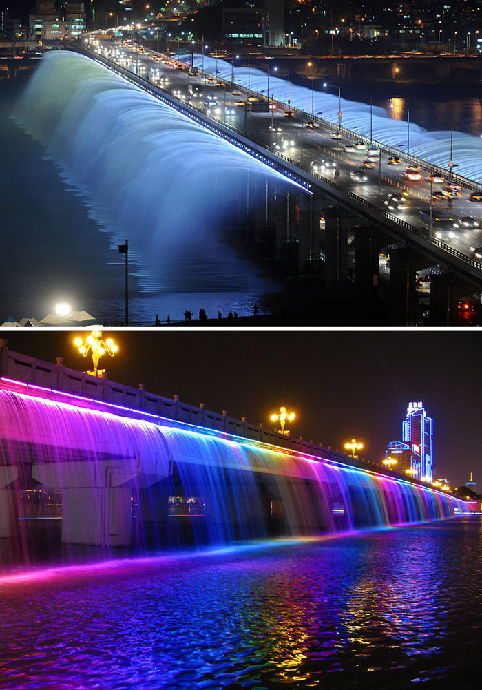 Banpo Bridge, Seoul, South Korea